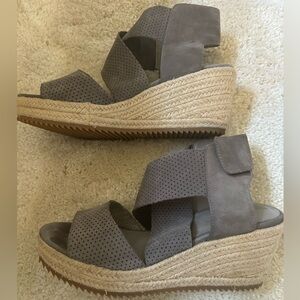Eileen Fisher wedge sandal
